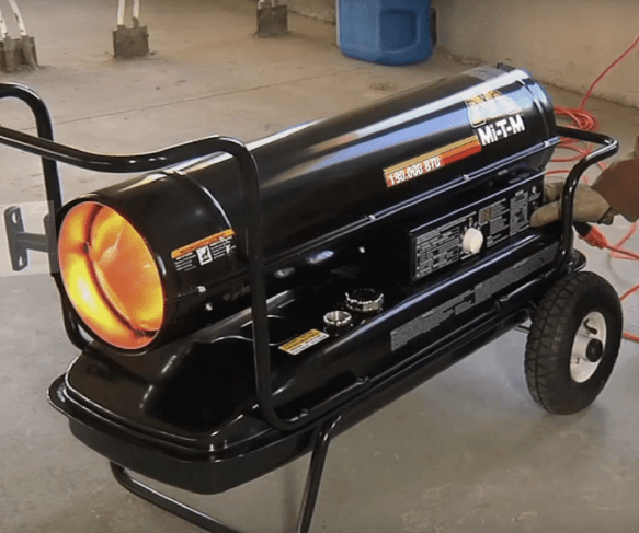 portable space heater fuel hose connection